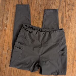 Baleaf Charcoal Leggings With Double Pocket